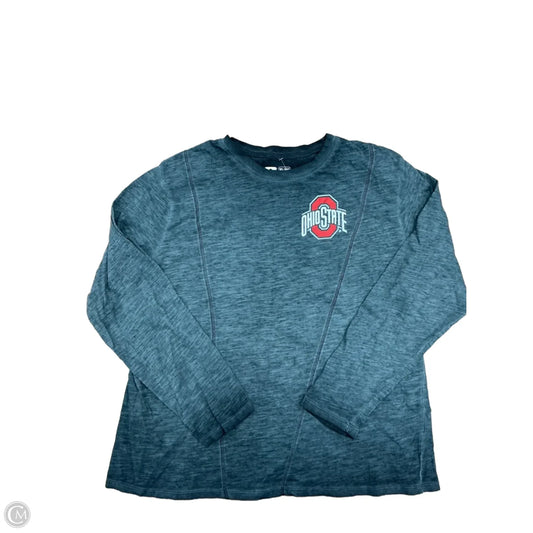 Top Long Sleeve By Russell In Grey, Size: Xl