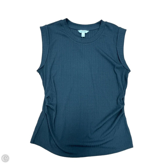 Top Sleeveless By Nine West Apparel In Black, Size: Xl