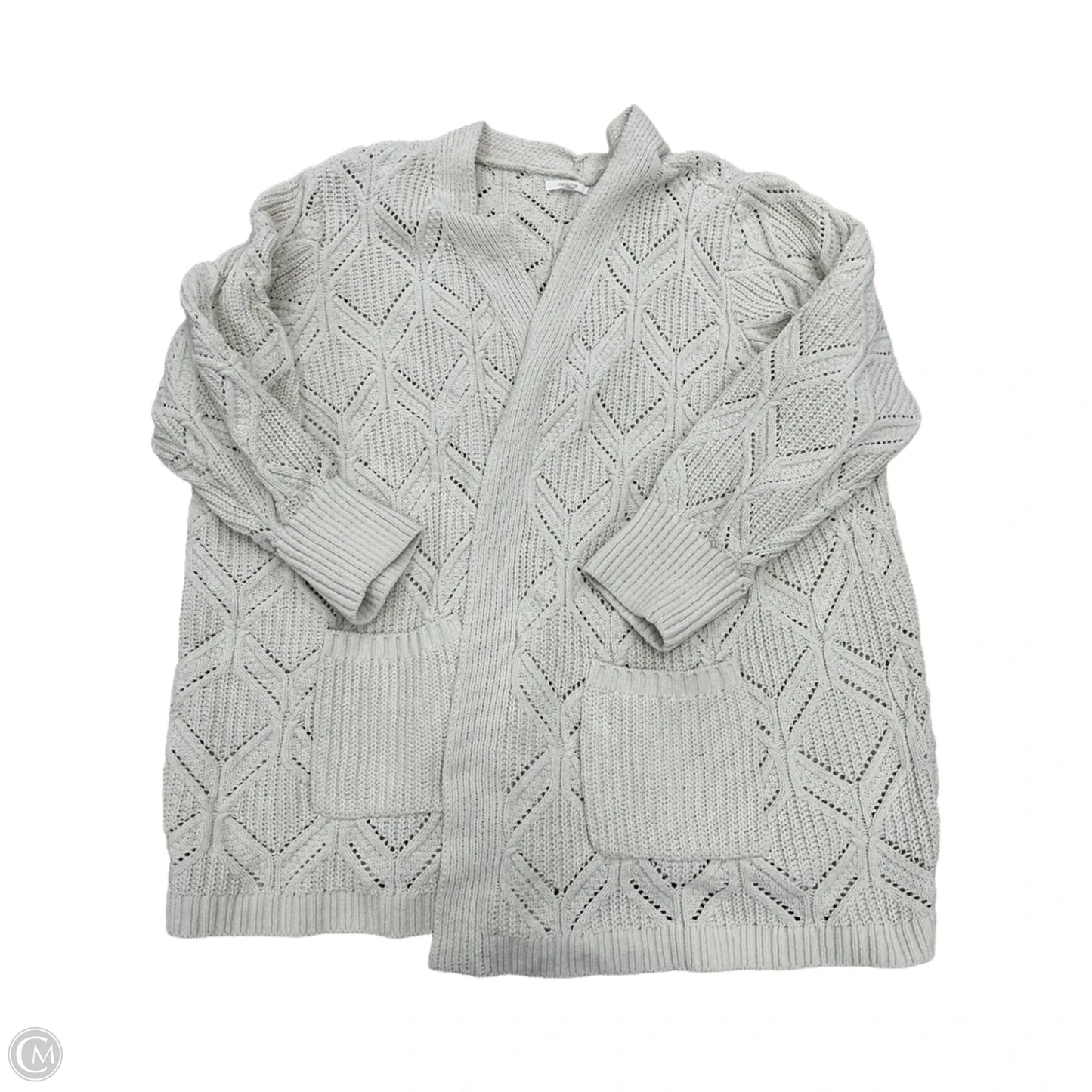 Sweater Cardigan By Shein In Brown, Size: Xl