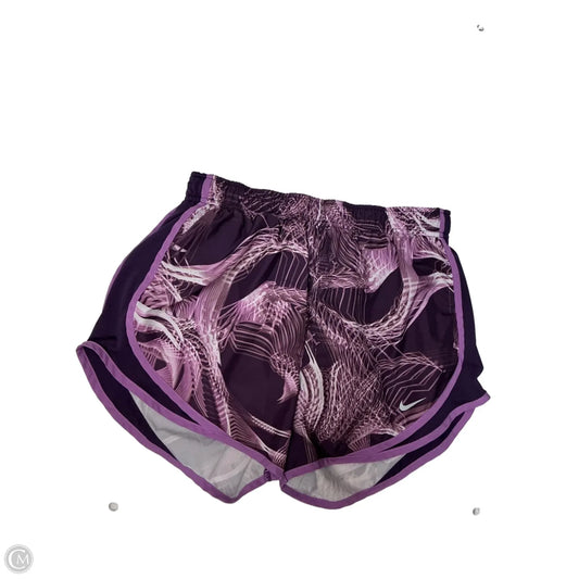 Athletic Shorts By Nike Apparel In Purple, Size: M