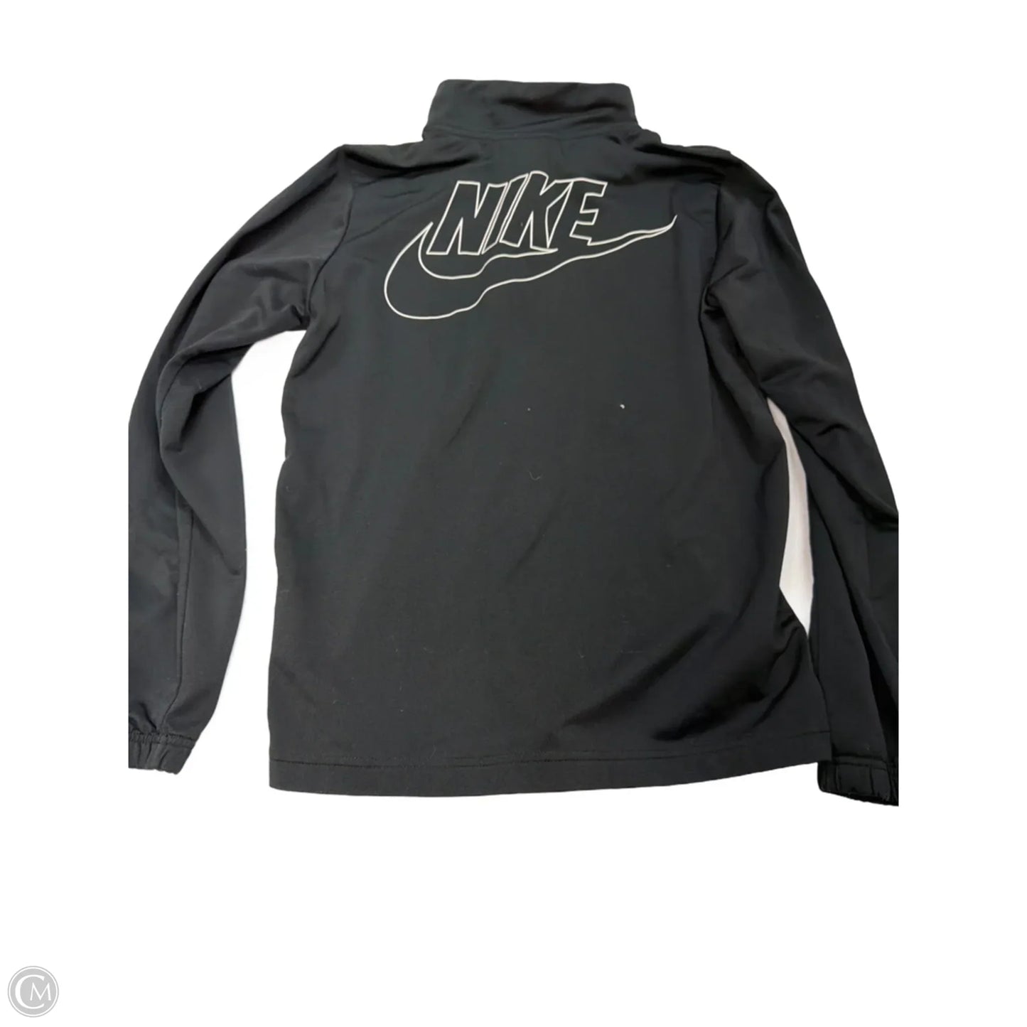 Athletic Jacket By Nike Apparel In Black, Size: Xl