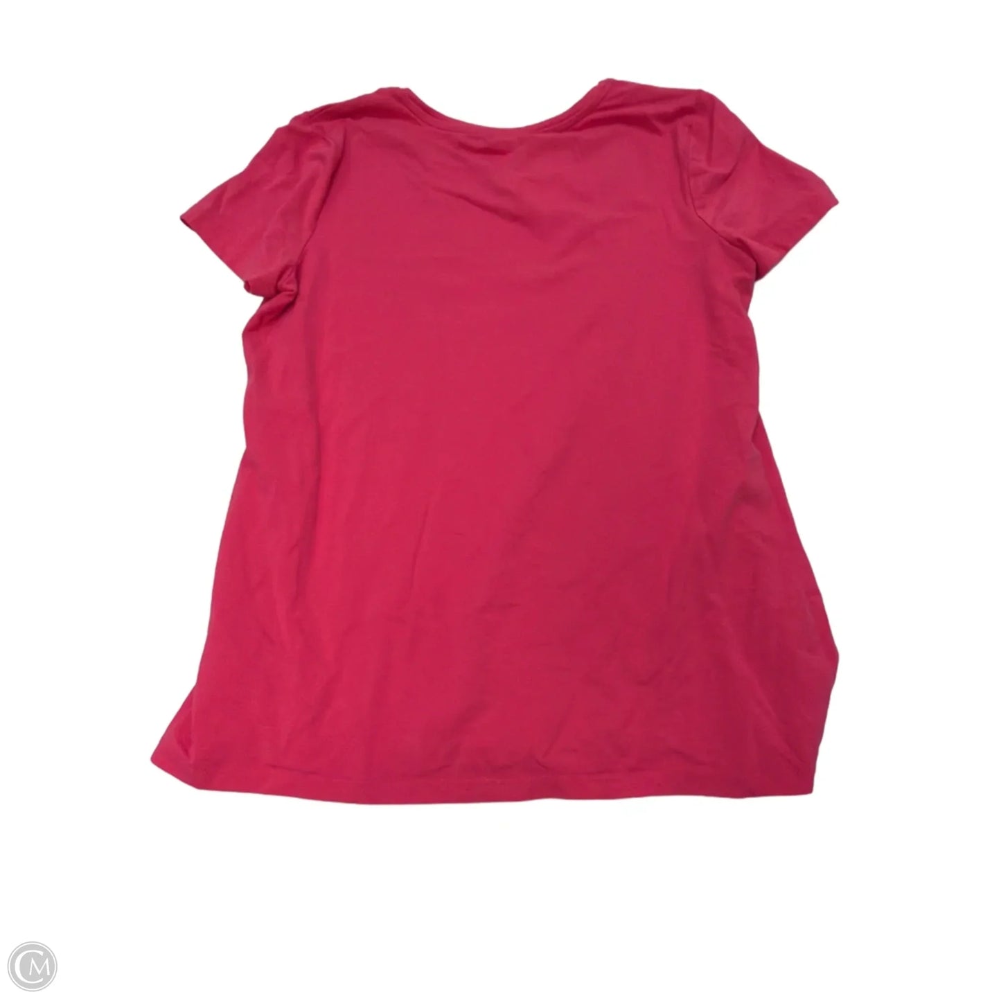 Top Short Sleeve Basic By Amazon Essentials In Pink, Size: L