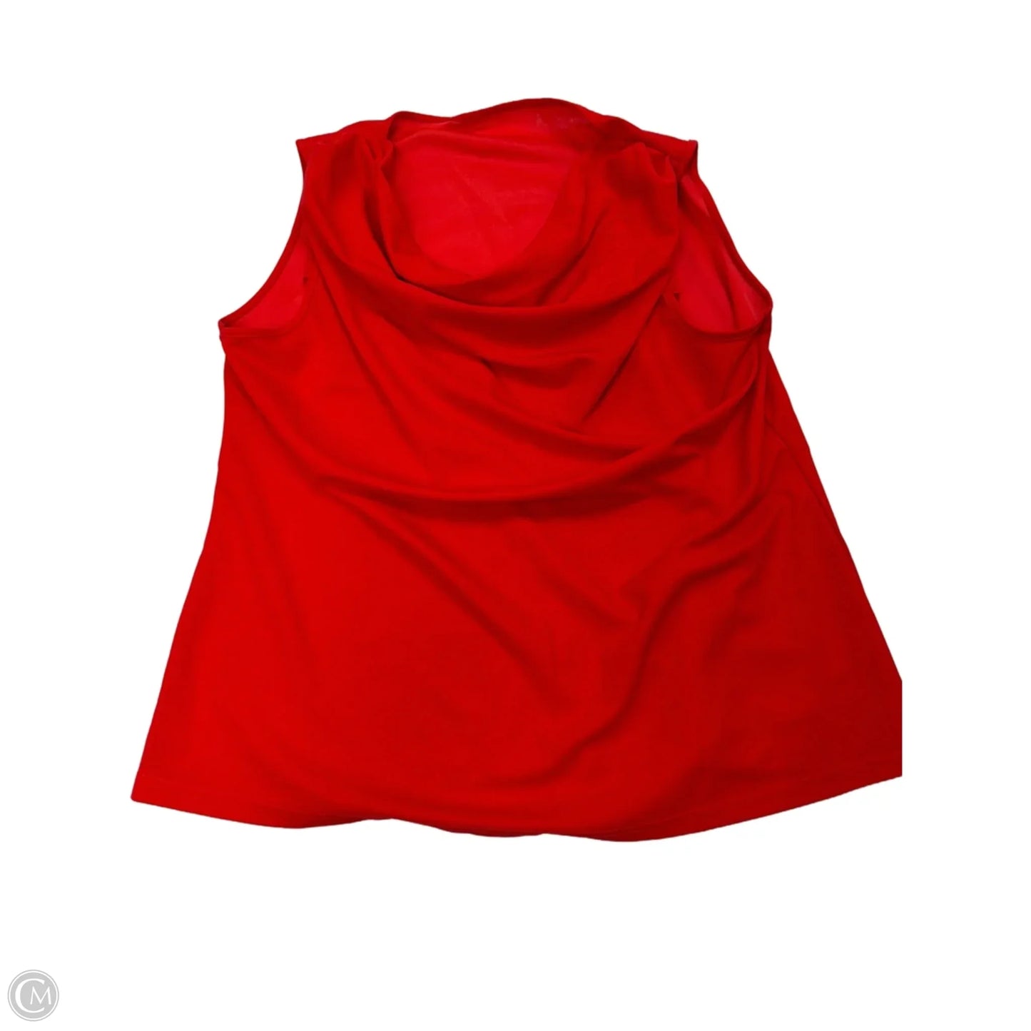 Top Sleeveless By Clothes Mentor In Red, Size: 3x