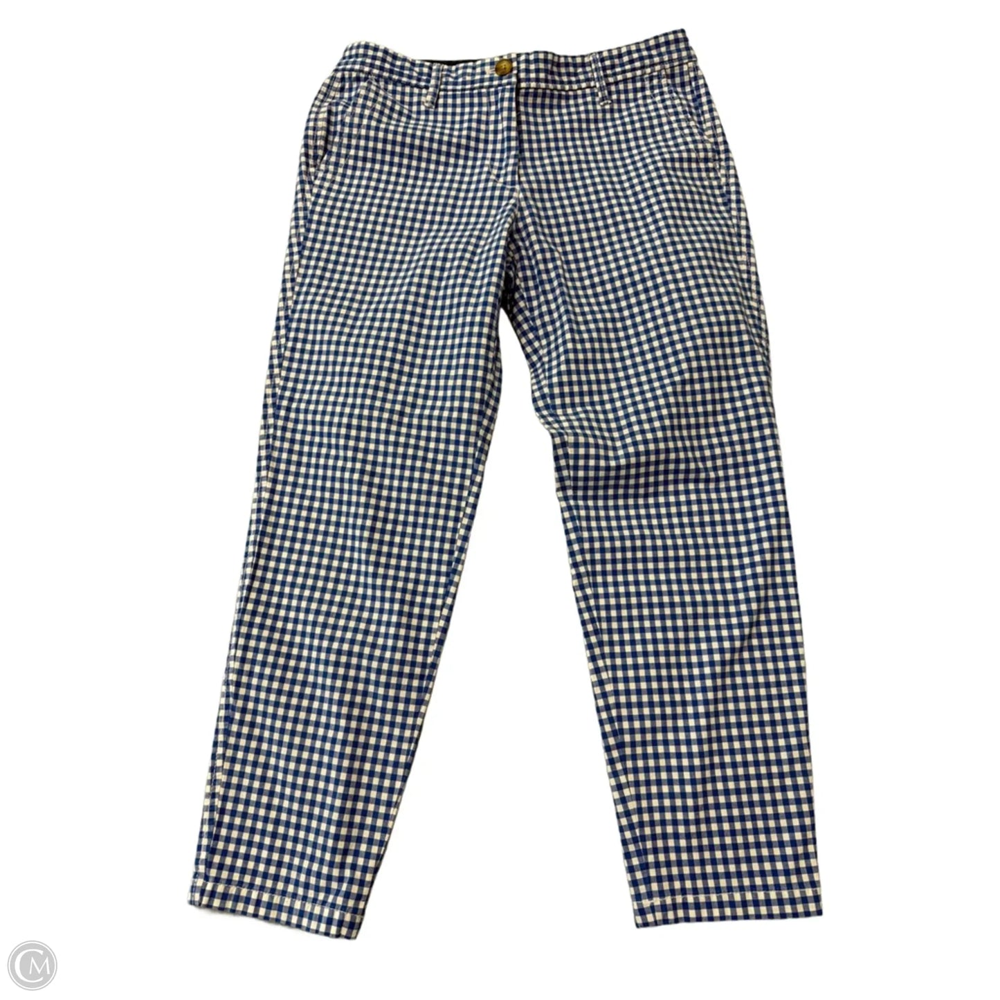Pants Chinos & Khakis By Talbots In Blue & White, Size: 2p