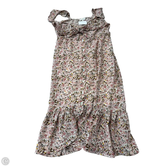 Dress Casual Midi By Charming Charlie In Floral Print, Size: M