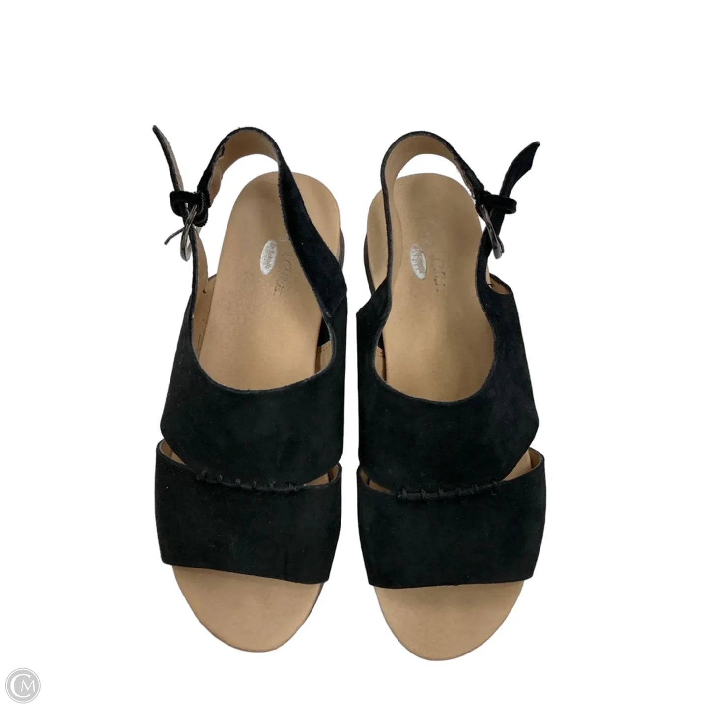 Sandals Heels Platform By Dr Scholls In Black, Size: 7.5