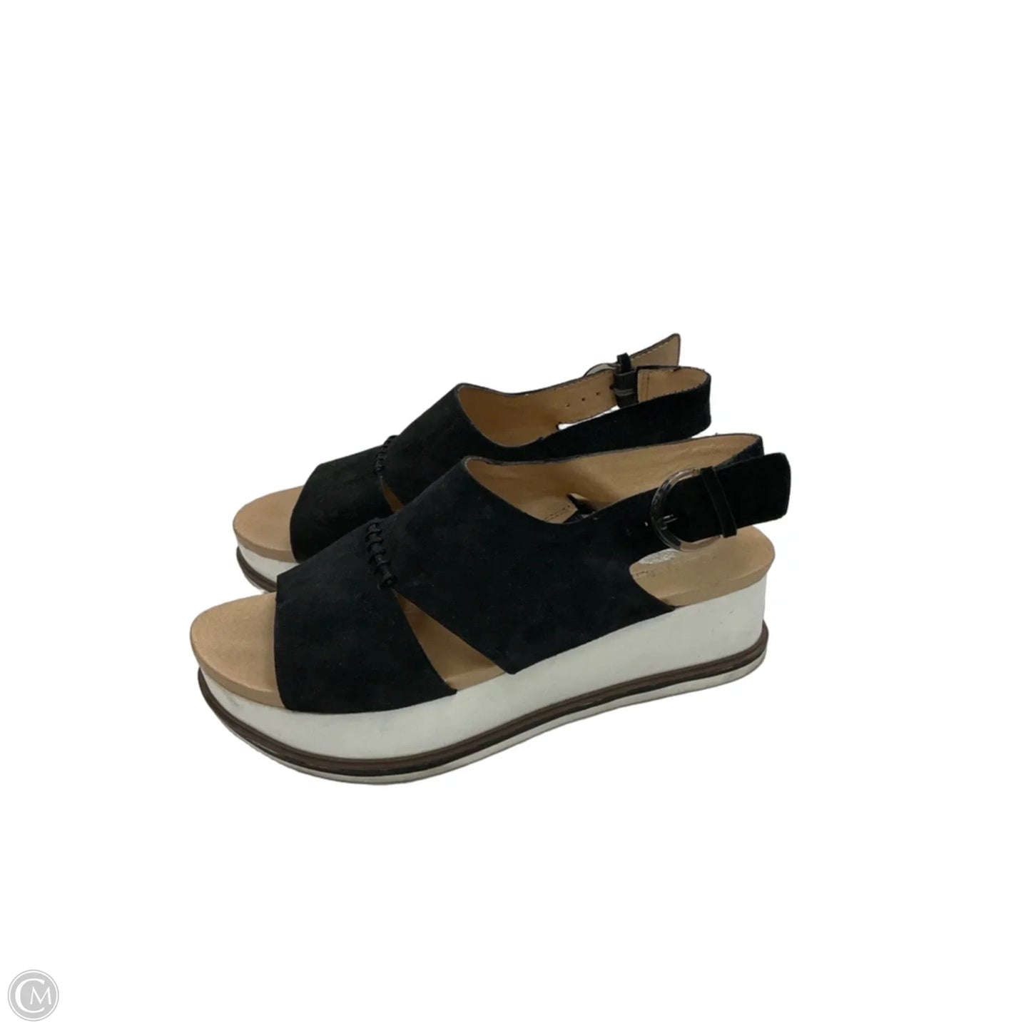 Sandals Heels Platform By Dr Scholls In Black, Size: 7.5