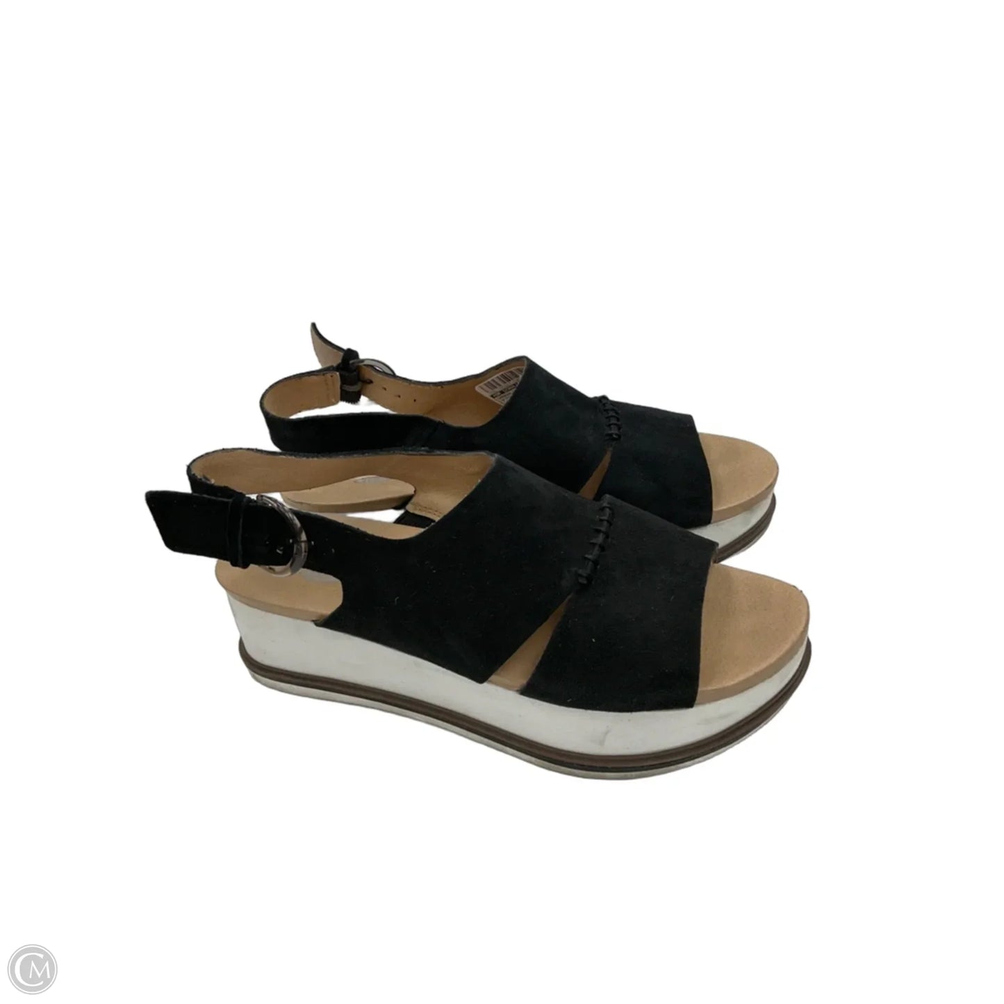 Sandals Heels Platform By Dr Scholls In Black, Size: 7.5