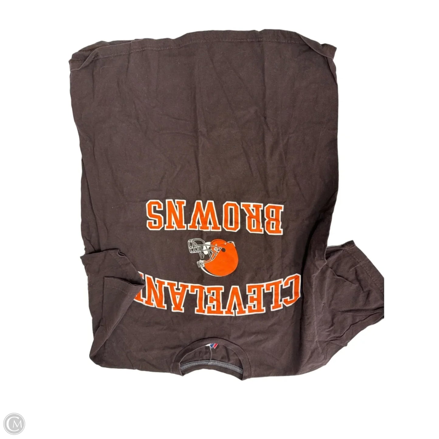 Top Short Sleeve By Majestic In Brown, Size: Xl