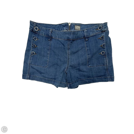Shorts By Soho Apparel In Blue Denim, Size: 8