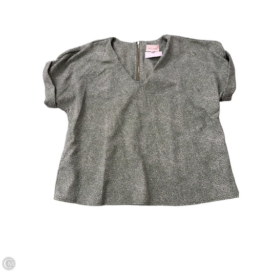 Top Short Sleeve By Melloday In Green, Size: M