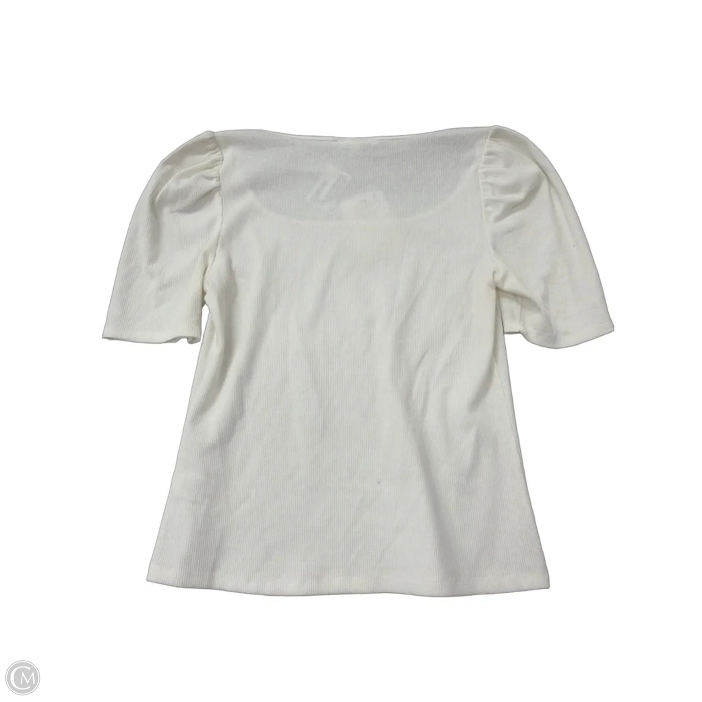 Top Short Sleeve By Dr2 In White, Size: M