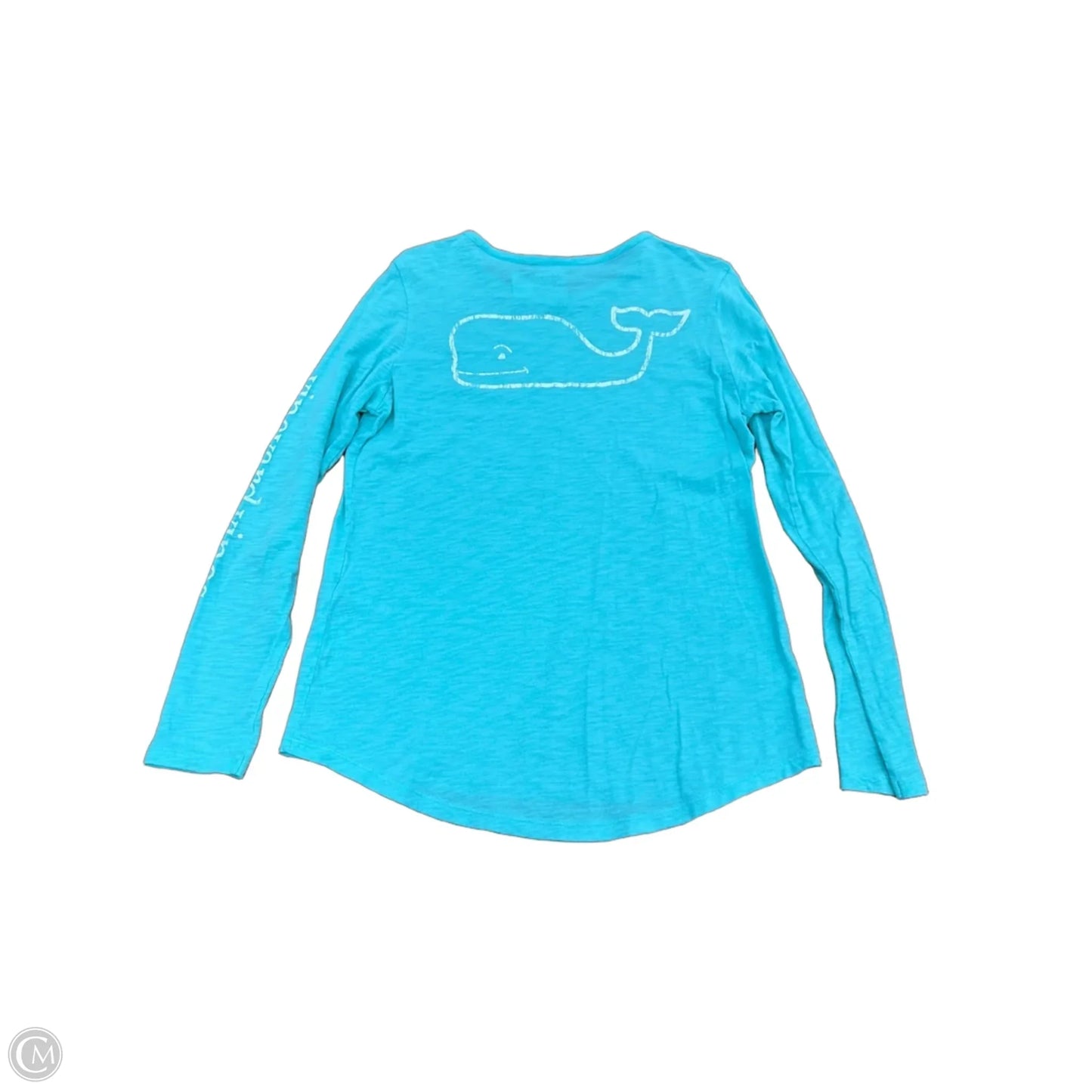 Top Long Sleeve By Vineyard Vines In Blue, Size: Xs