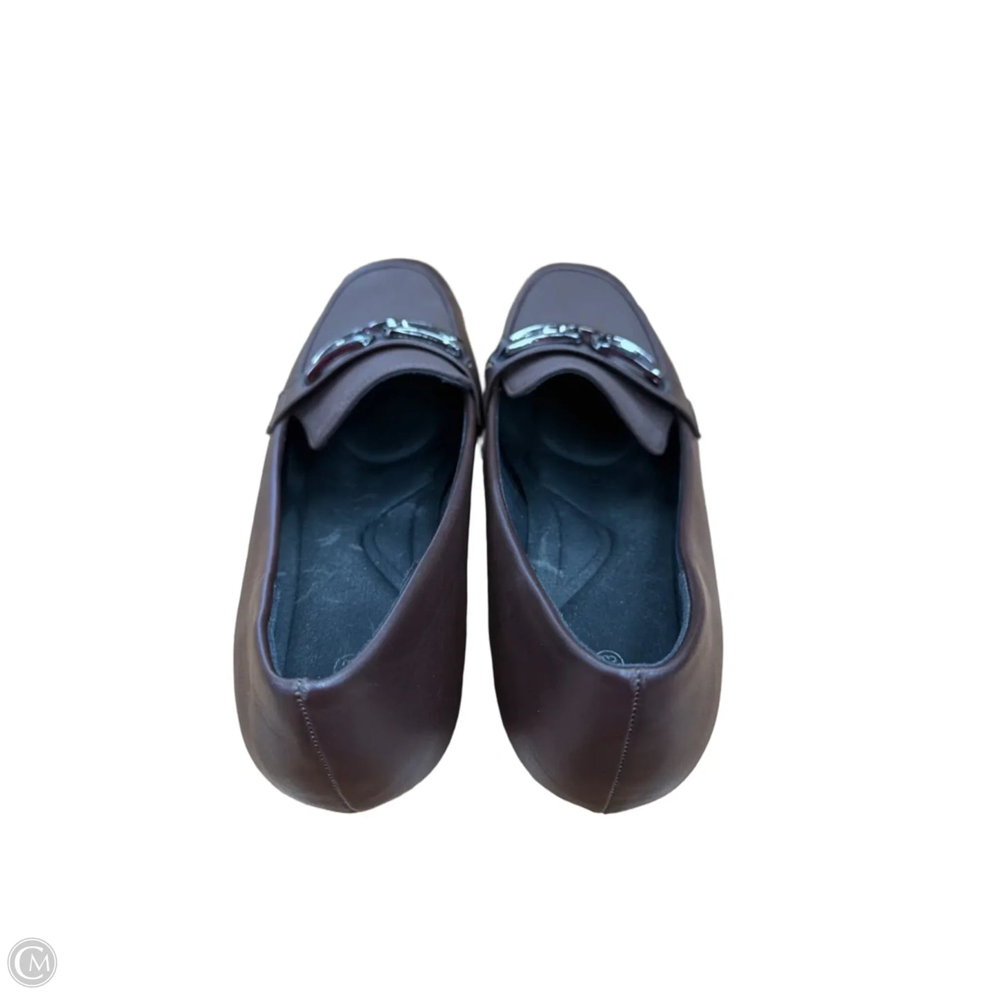 Shoes Heels Block By Clothes Mentor In Brown, Size: 12