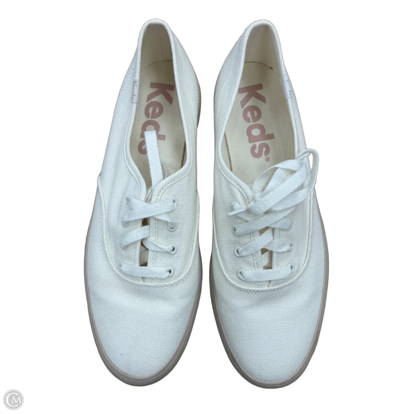 Shoes Flats By Keds In Cream, Size: 9