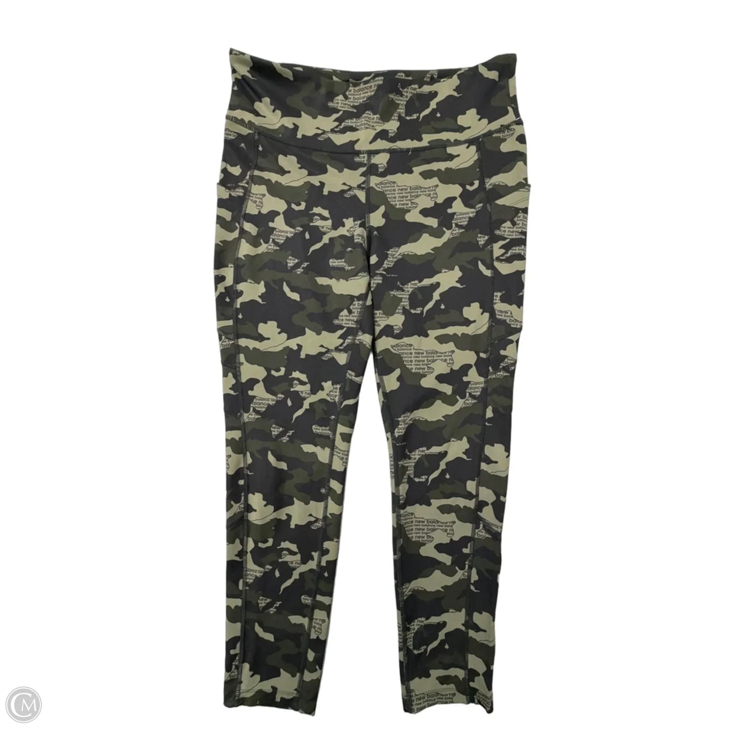 Athletic Leggings By New Balance In Camouflage Print, Size: Xl