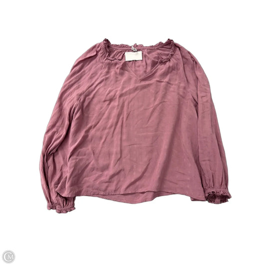 Top Long Sleeve By Old Navy In Purple, Size: Xs