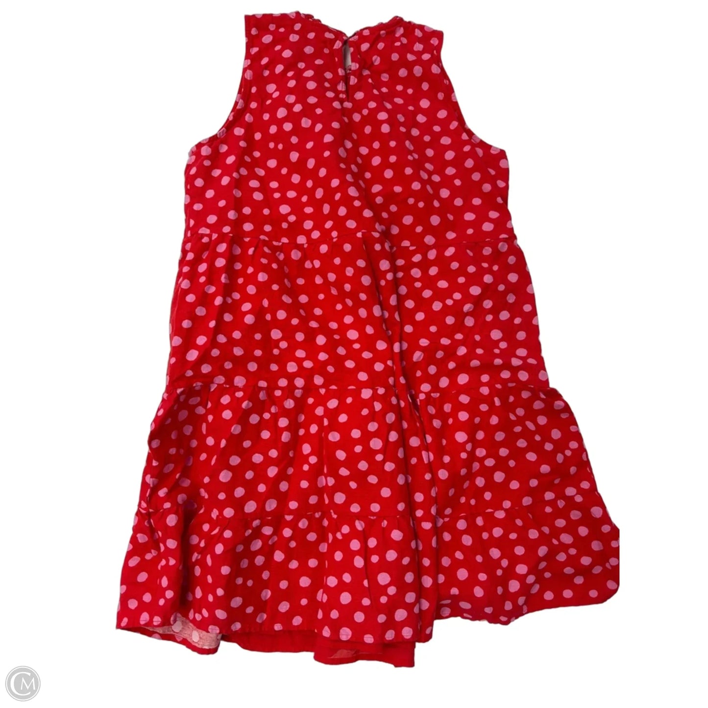 Dress Casual Short By Loft In Polkadot Pattern, Size: M
