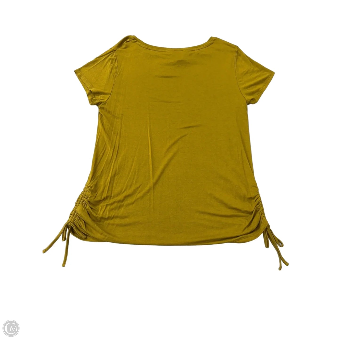 Top Short Sleeve By Simply Vera In Green, Size: L