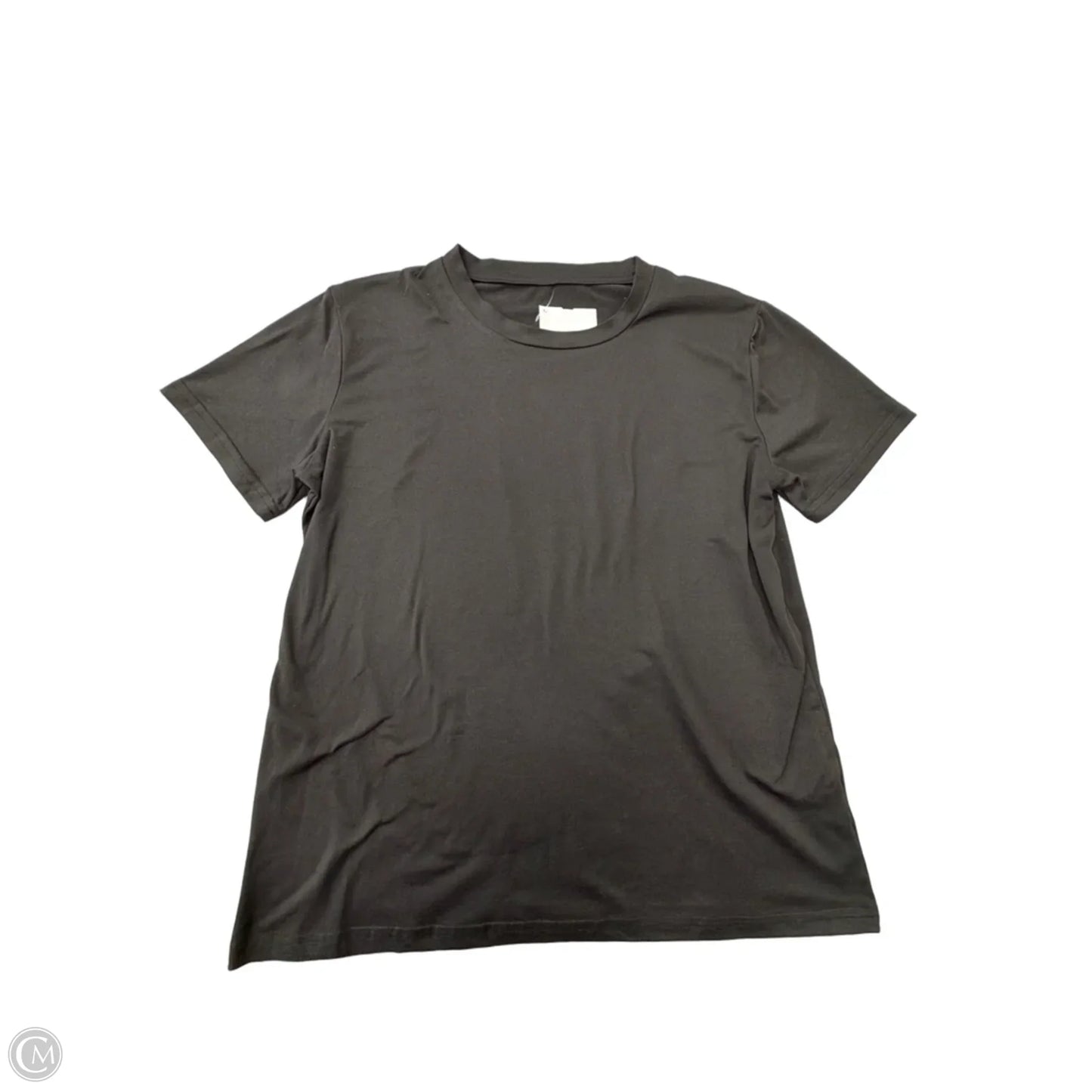Top Short Sleeve Basic By Clothes Mentor In Black, Size: L