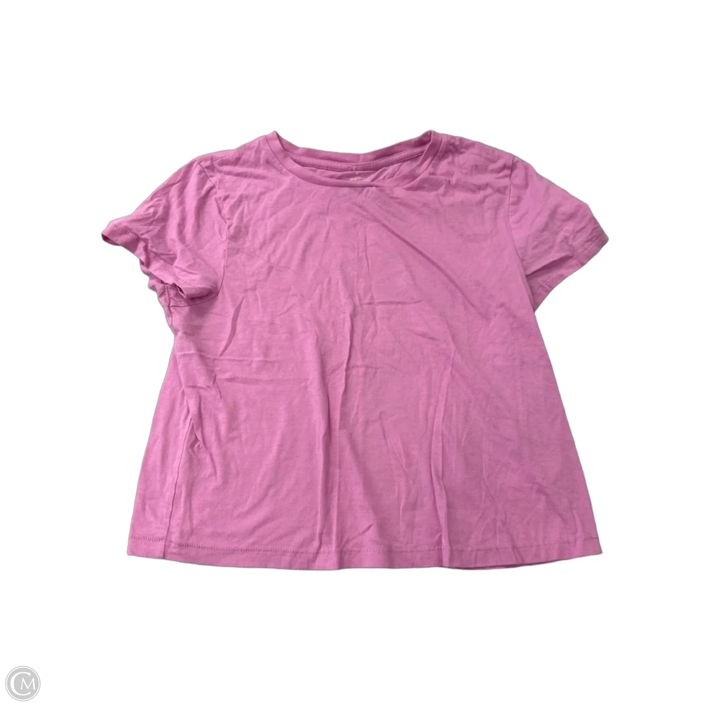 Top Short Sleeve By Universal Thread In Pink, Size: M