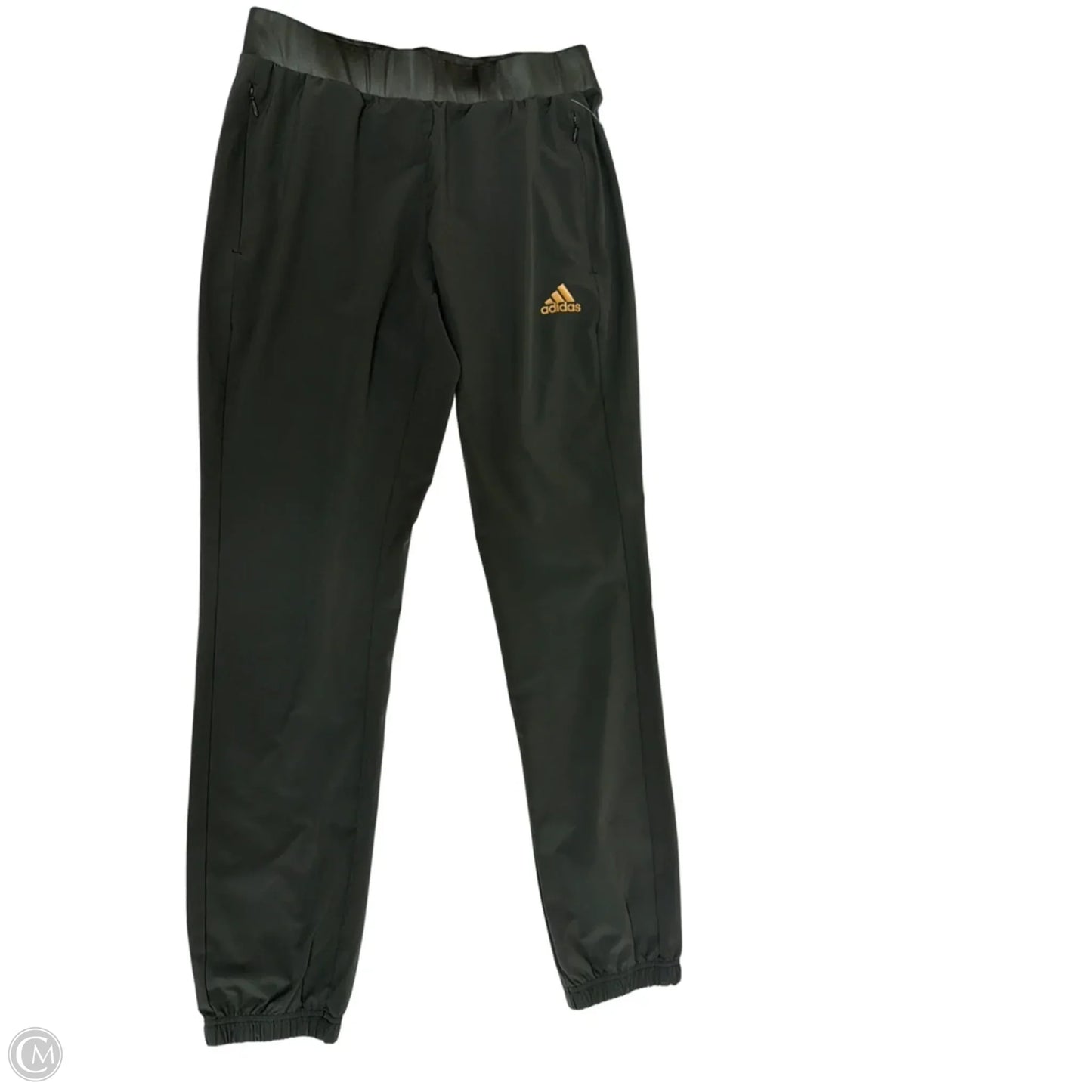 Athletic Pants By Adidas In Green, Size: S