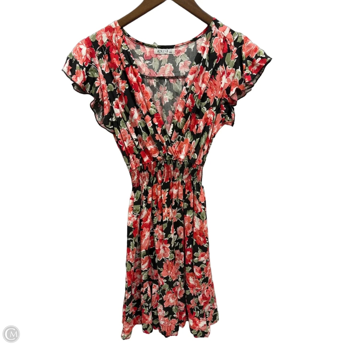 Dress Casual Midi By Clothes Mentor In Floral Print, Size: Xl