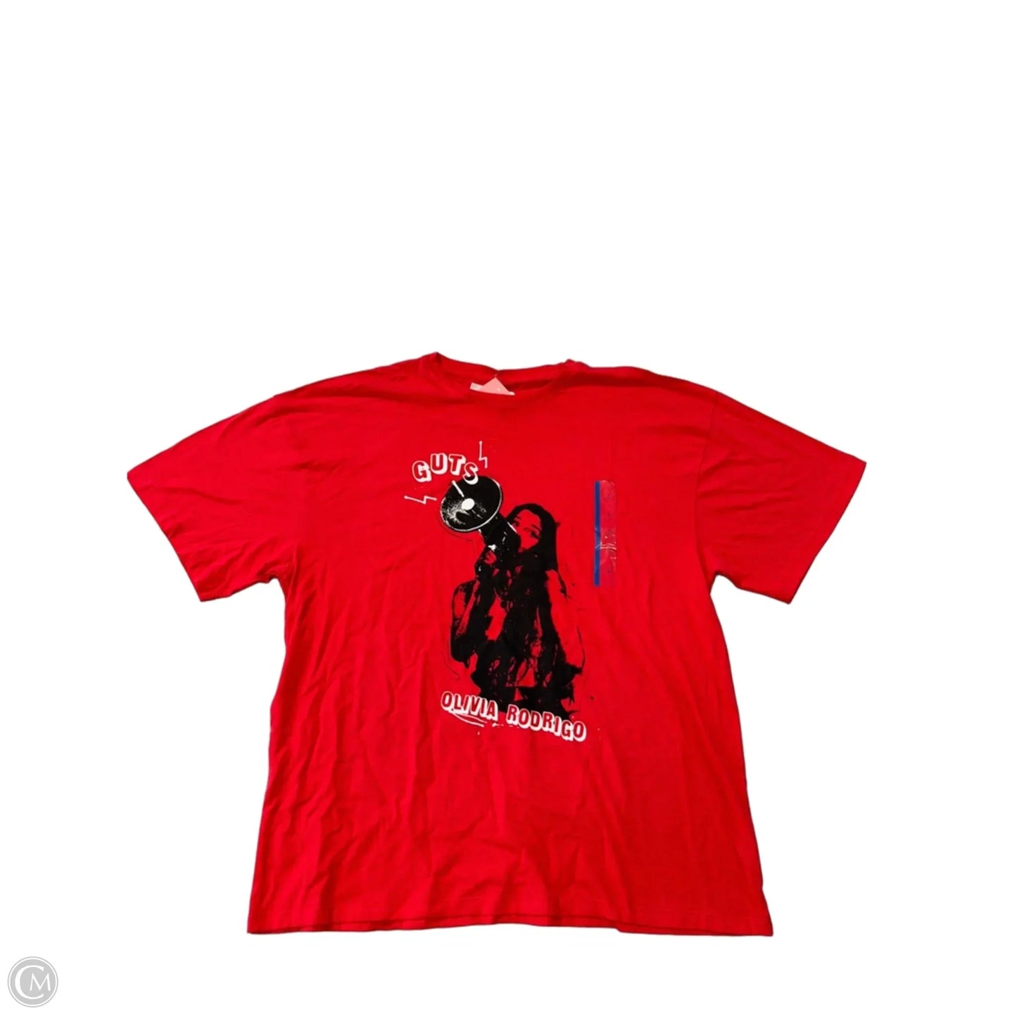 Top Short Sleeve By Clothes Mentor In Red, Size: L
