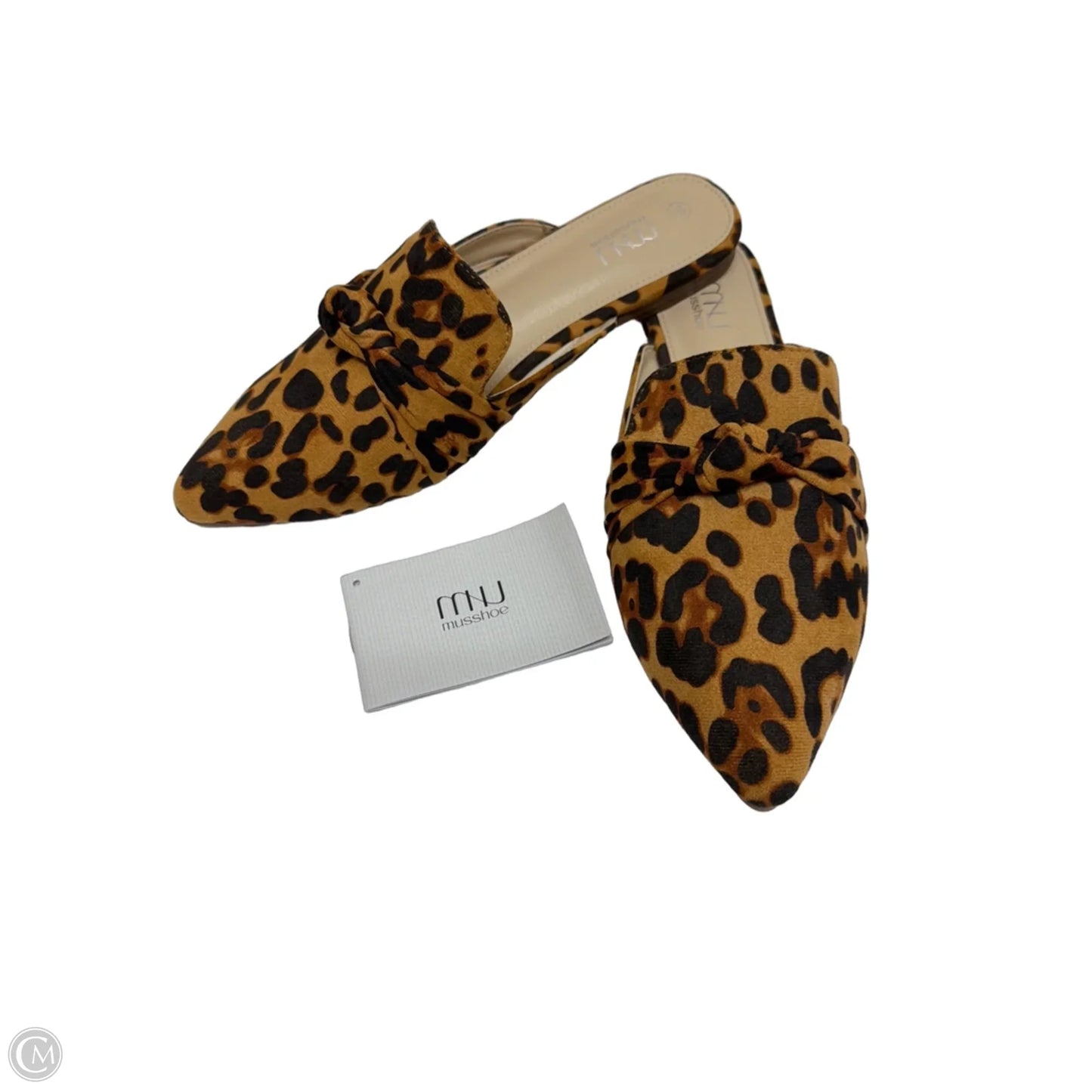 Shoes Flats By Musshoe In Animal Print, Size: 10