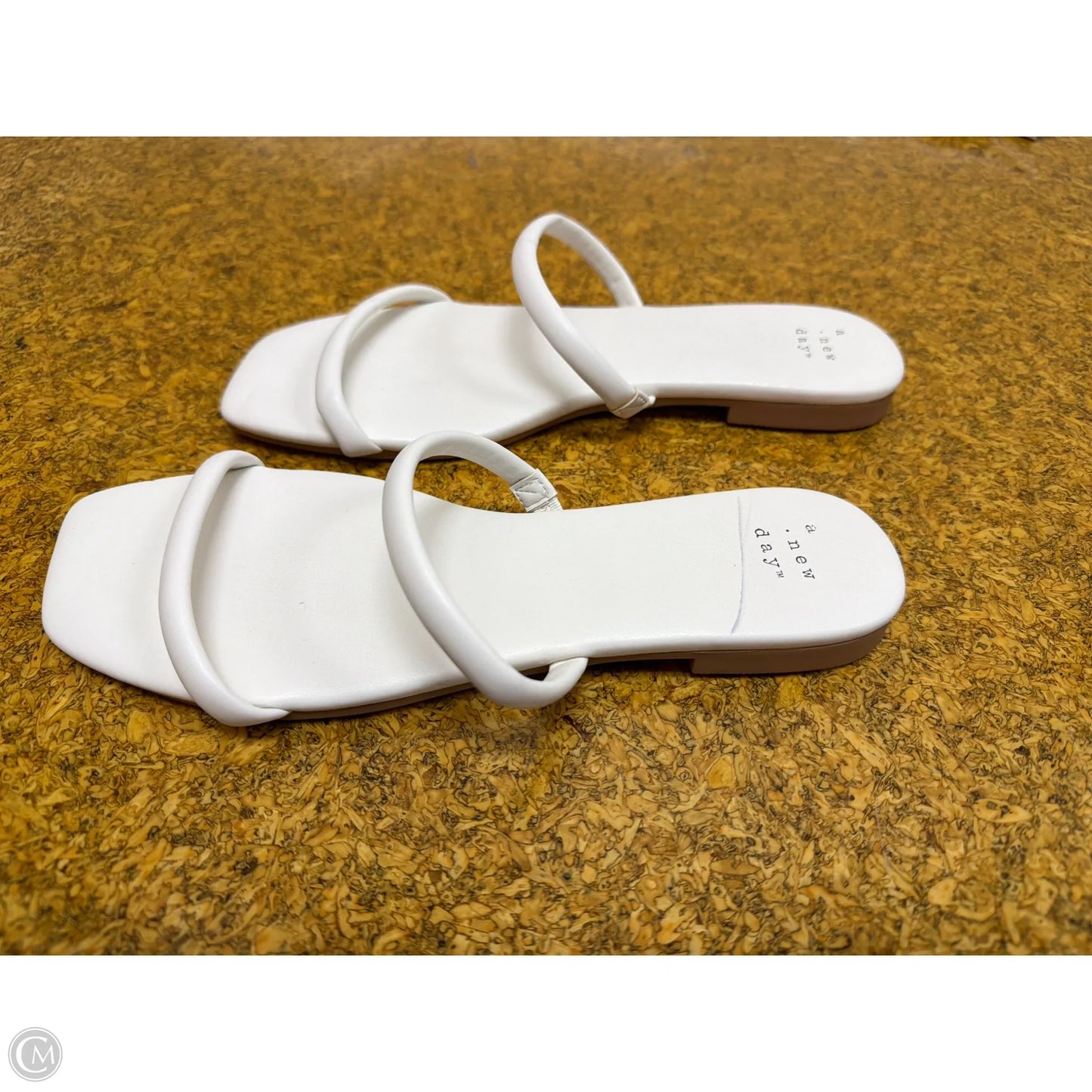 Sandals Flats By A New Day In White, Size: 7.5