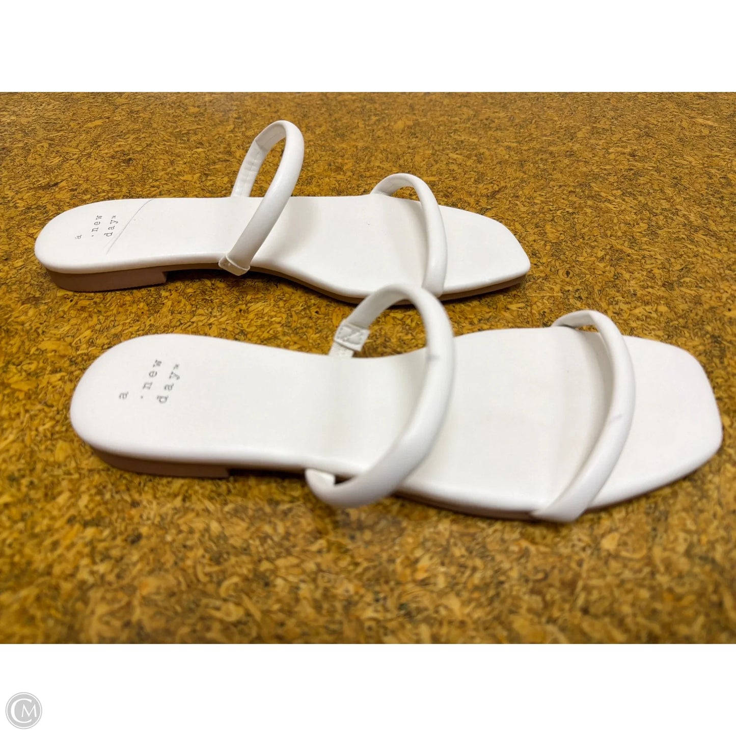 Sandals Flats By A New Day In White, Size: 7.5