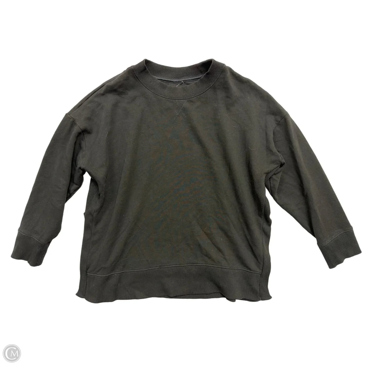 Sweatshirt Crewneck By Clothes Mentor In Black, Size: 2x