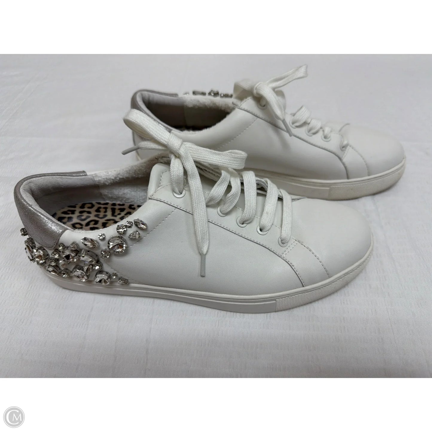 Shoes Sneakers By Chicos In White, Size: 9.5