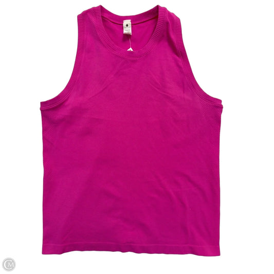 Athletic Tank Top By Yogalicious In Pink, Size: Xl