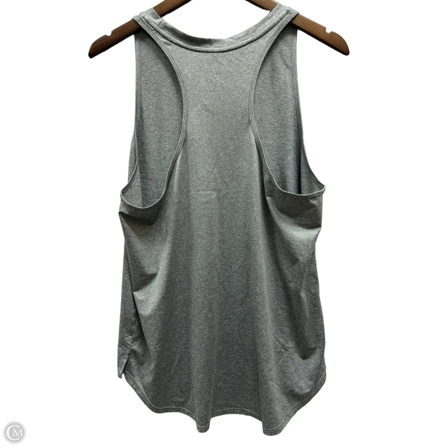 Athletic Tank Top By Icyzone In Grey, Size: Xl