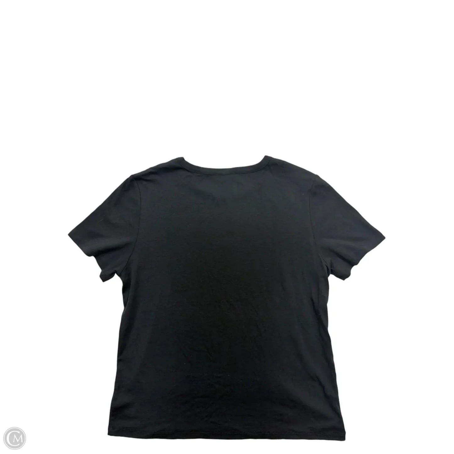 Top Short Sleeve Basic By Jones And Co In Black, Size: Xl