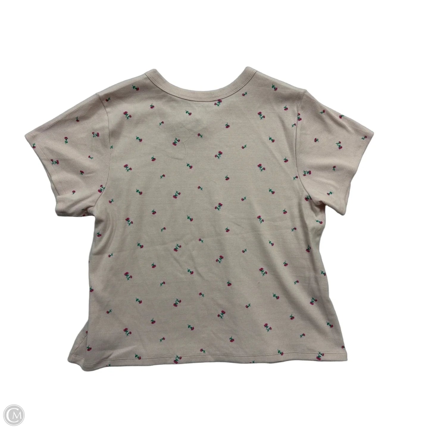 Top Short Sleeve By Old Navy In Floral Print, Size: 2x