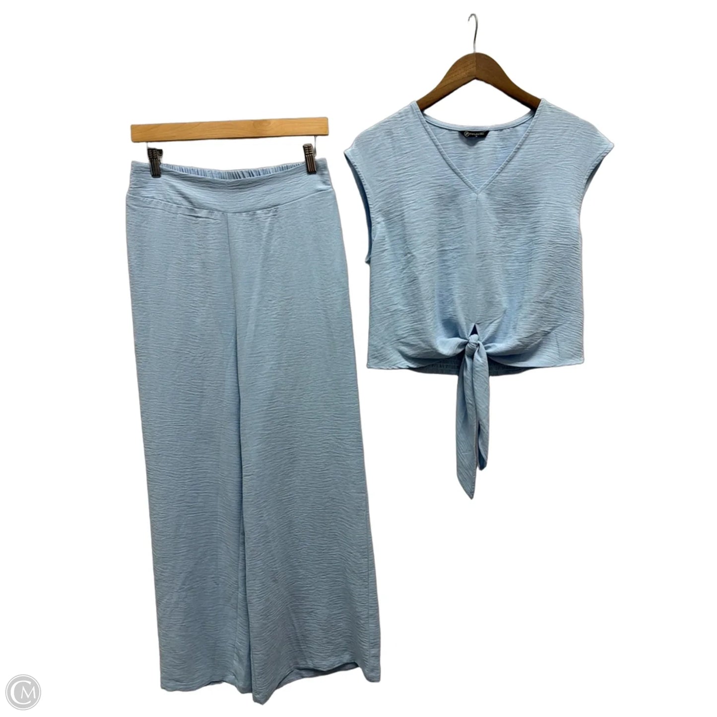 Pants Set 2pc By Prettygarden In Blue, Size: M