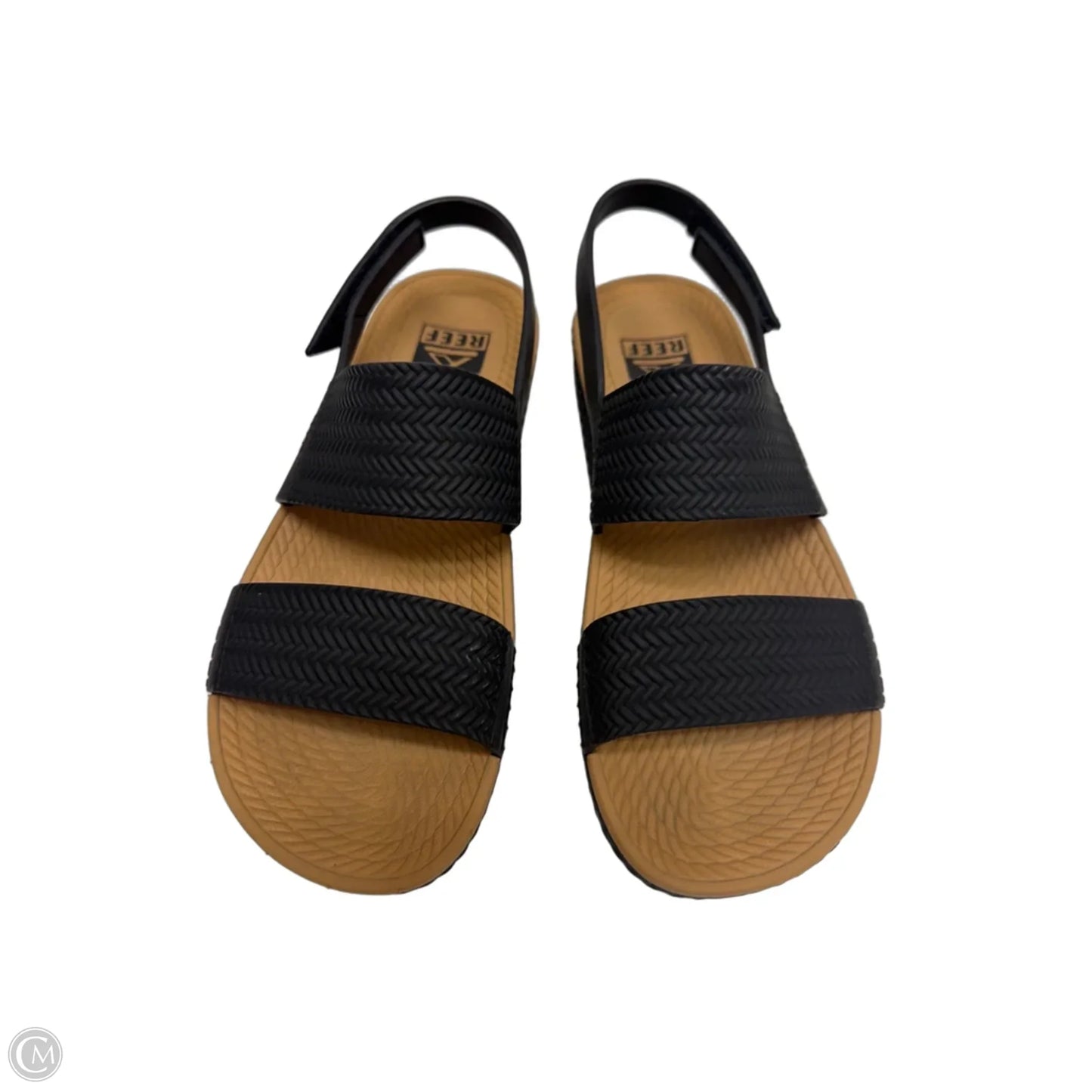 Sandals Flats By Reef In Black, Size: 7