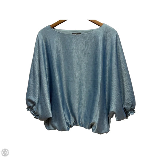 Top Short Sleeve By Clothes Mentor In Blue, Size: Xl