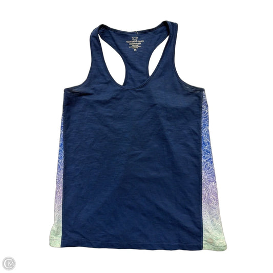 Athletic Tank Top By Vineyard Vines In Navy, Size: Xs