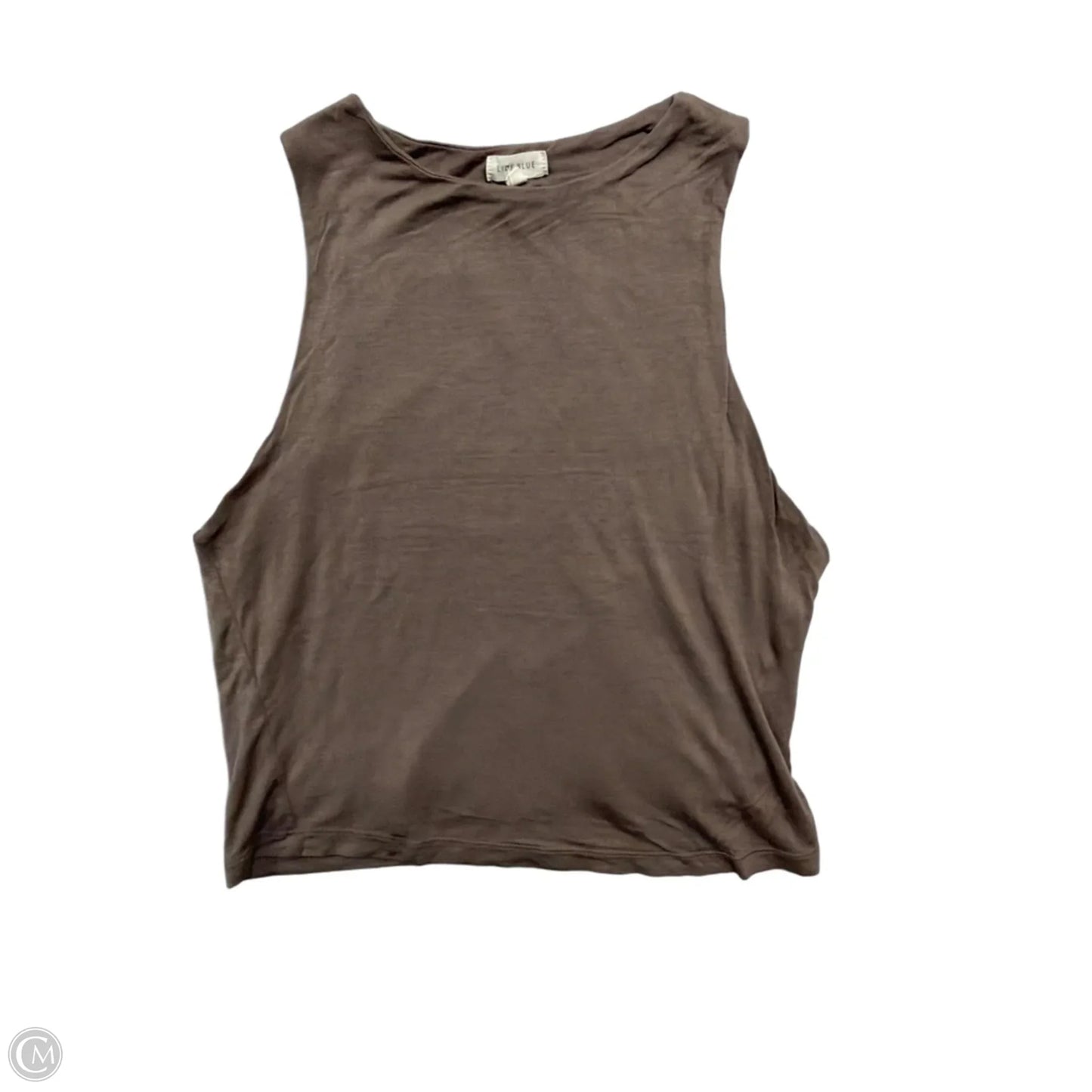 Tank Top By Clothes Mentor In Brown, Size: S
