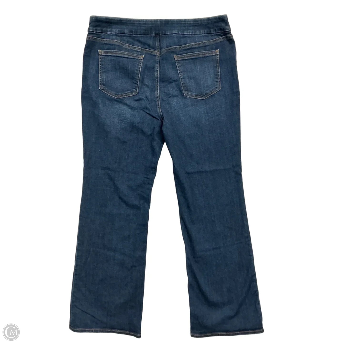 Jeans Wide Leg By Chicos In Blue Denim, Size: 16