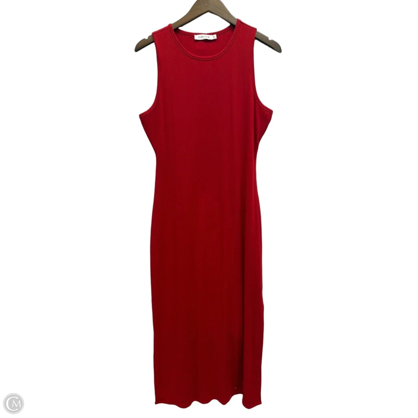 Dress Casual Maxi By Just Fab In Red, Size: Xl