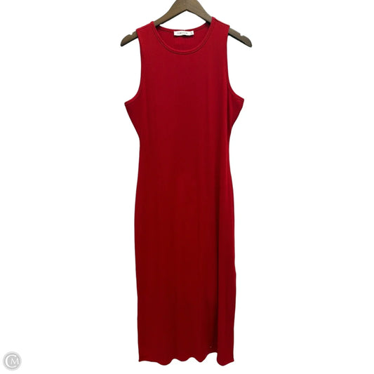 Dress Casual Maxi By Just Fab In Red, Size: Xl