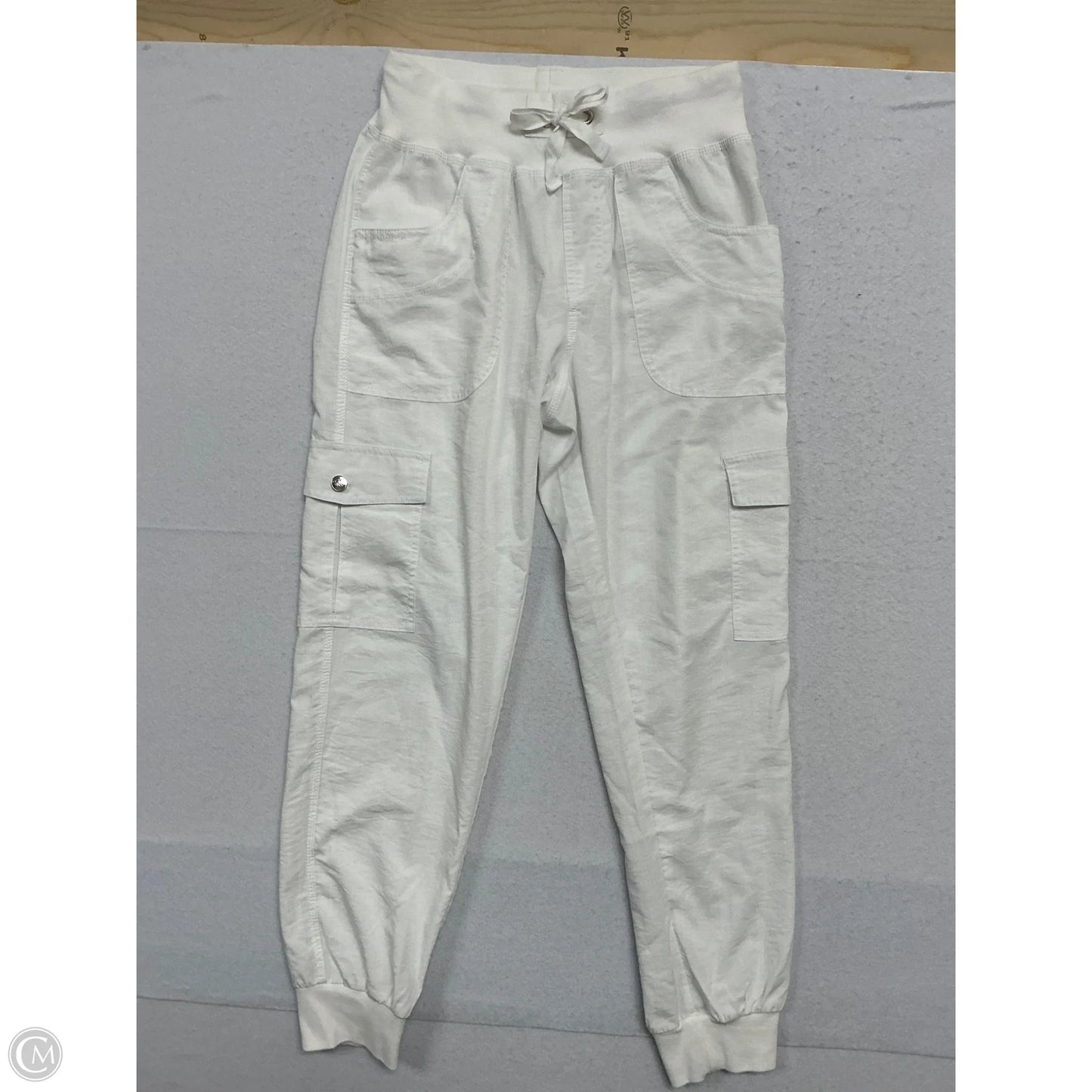Pants Joggers By Clothes Mentor In White, Size: 4