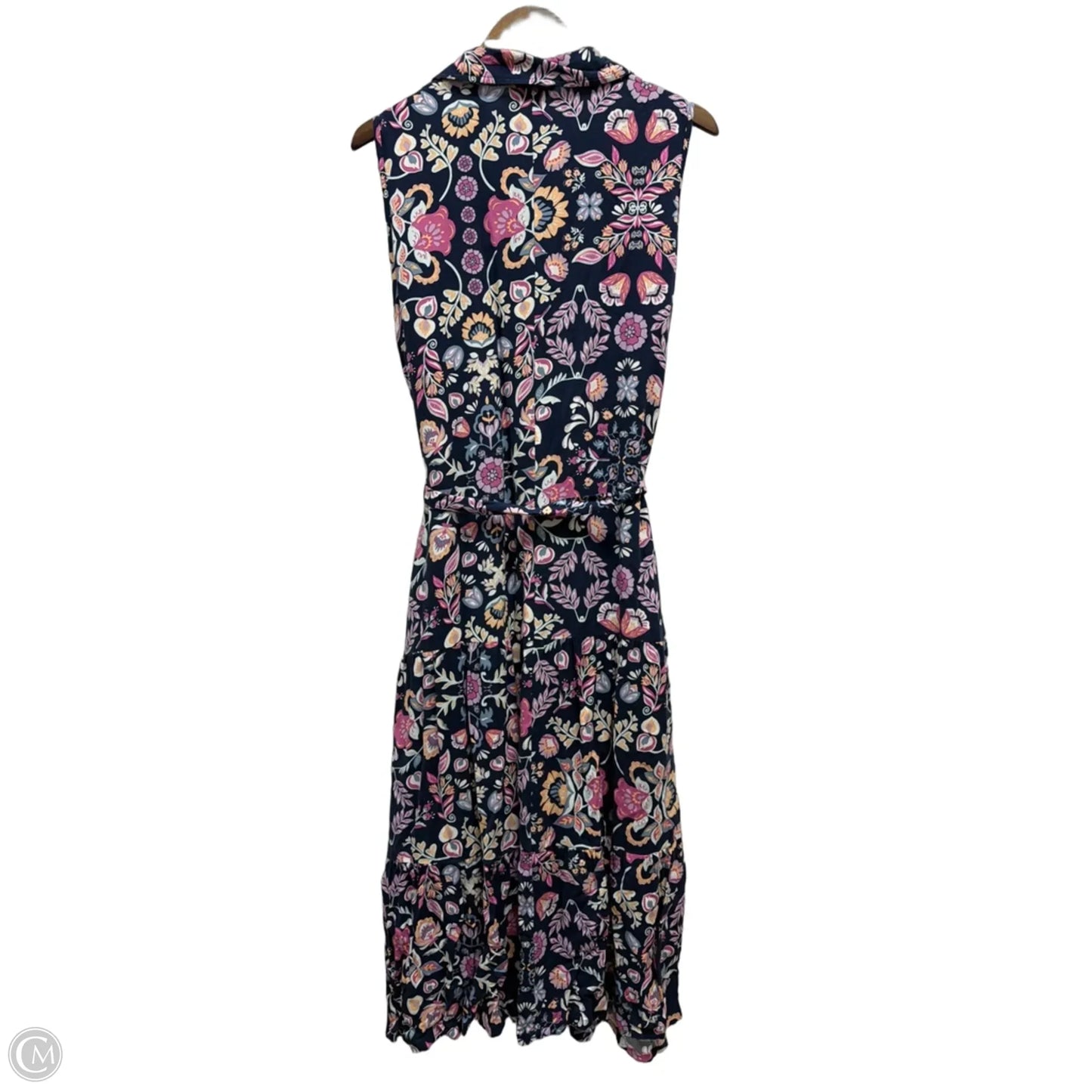 Dress Casual Maxi By Croft And Barrow In Floral Print, Size: Xl