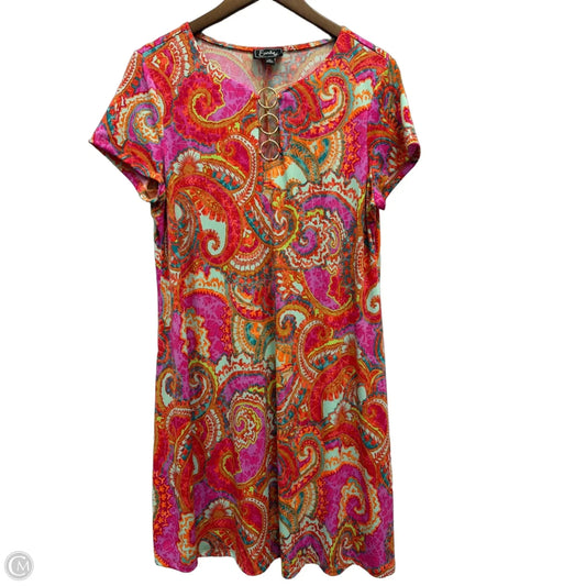 Dress Casual Short By Clothes Mentor In Multi-colored, Size: Xl