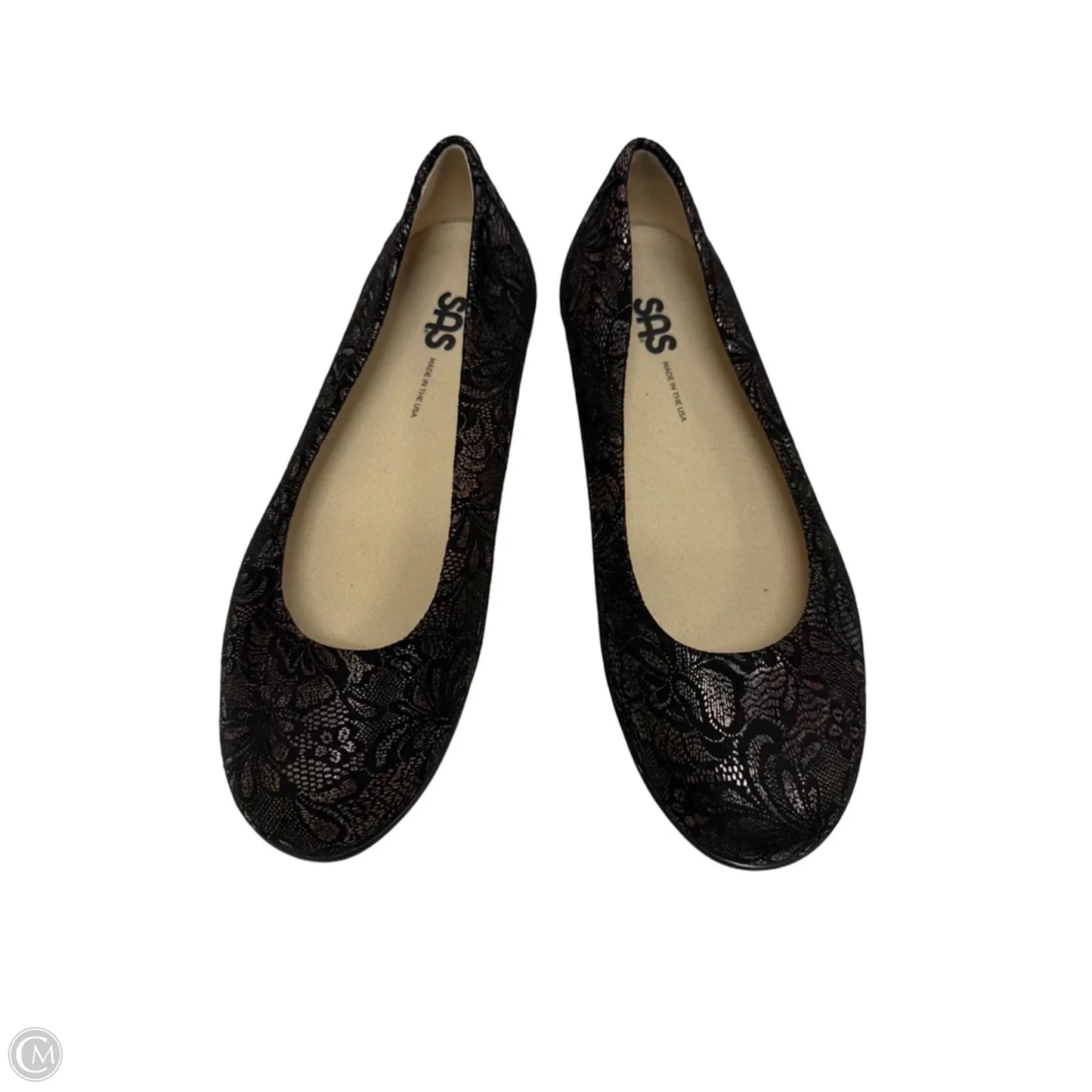 Shoes Flats By Sas In Black, Size: 7.5