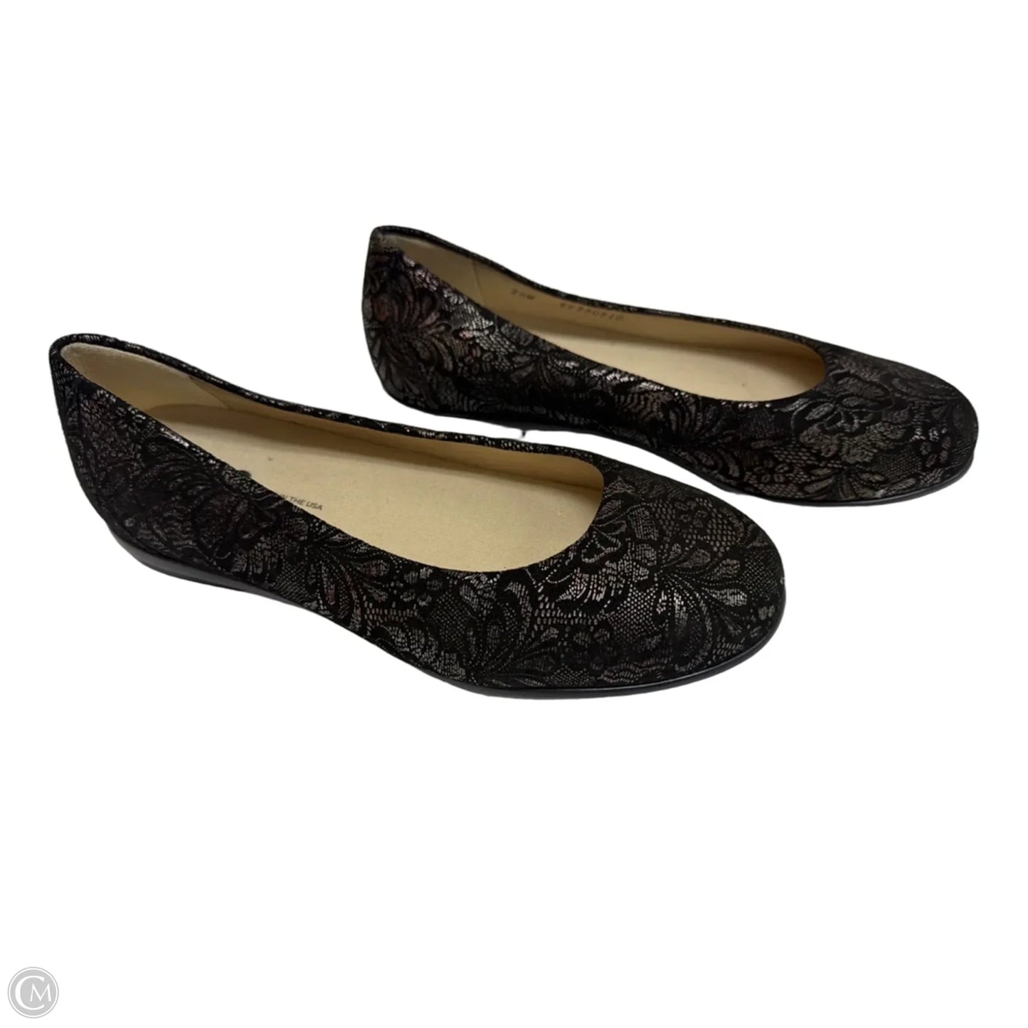 Shoes Flats By Sas In Black, Size: 7.5